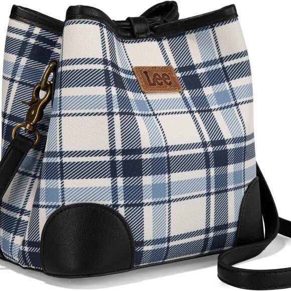 x Lee Bucket Bags for Women Drawstring Hobo Bags with Crossbody Strap - Picture 7 of 8